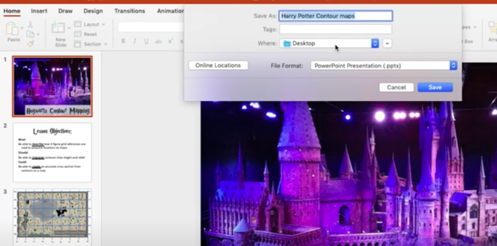 how to upload powerpoint presentation in google classroom